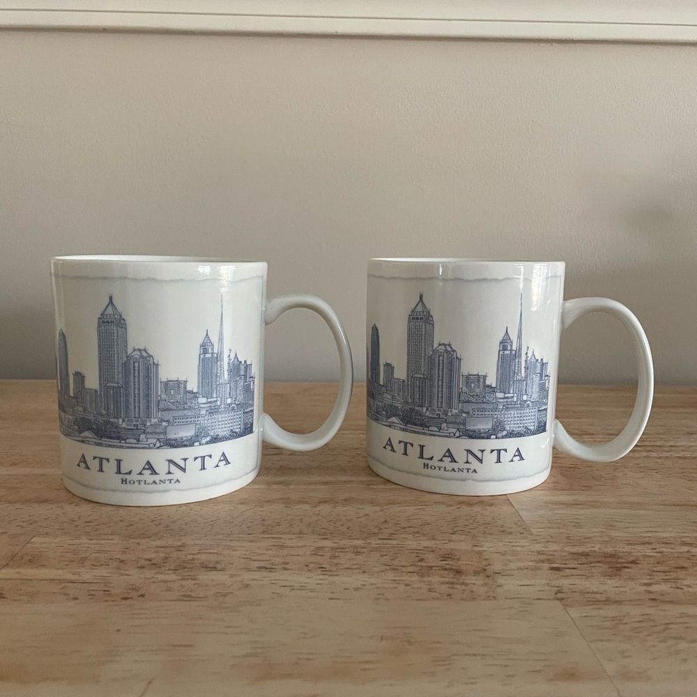 Starbucks Atlanta Mugs- Set of Two